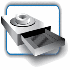 Square Strainer Drawer Clip Art White Background