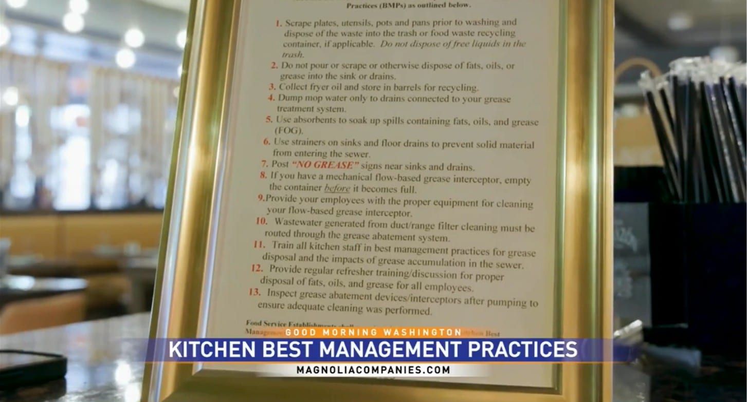 Grease Trap Cleaning Best Management Practices Solids Separator News Story