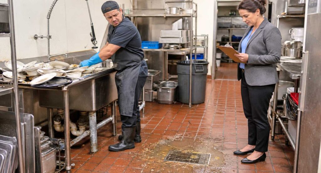 Will Your Commercial Kitchen Floor Drains Pass Inspection