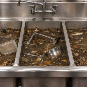 Protect Sinks From Sewer Backflows With Food Scrap Collector